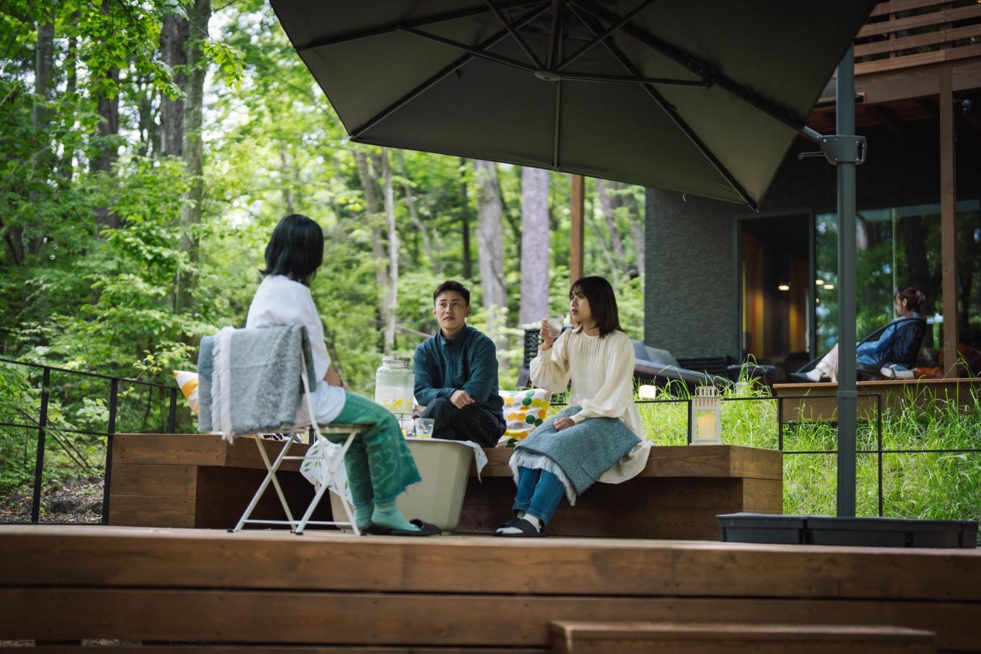 ツキミチル　〜軽井沢のサウナ・Bbqつき一棟貸しホテル〜 Miyota Eksteriør billede